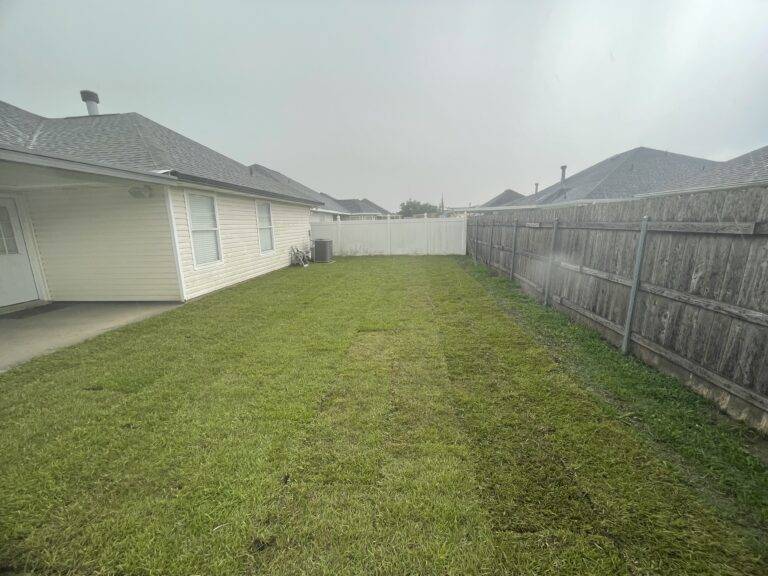 Sod grading and installation by Eric's Tidy Turf, LLC in the greater new orleans area