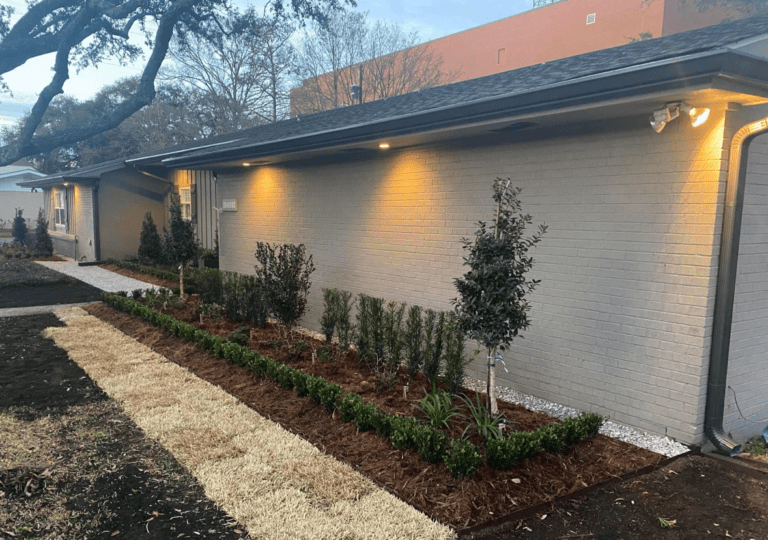 Beautifully crafted hardscaping project installed by Eric's Tidy Turf, LLC in the greater new orleans area