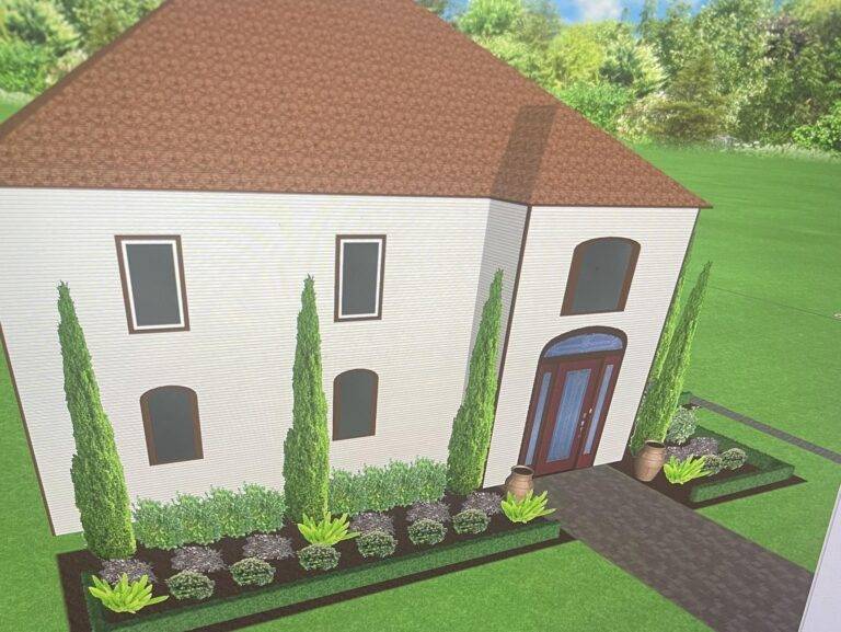 landscaping planning images created by Eric's Tidy Turf, LLC in the greater new orleans area