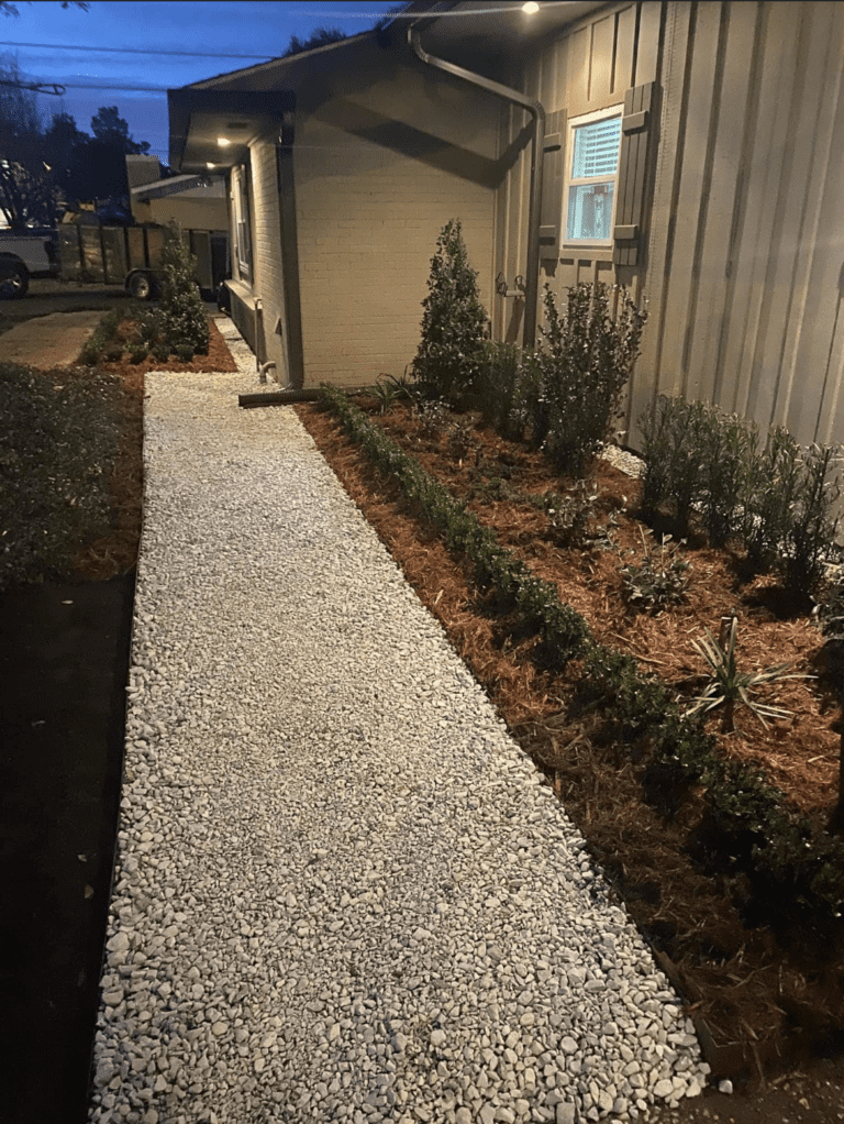 Beautifully crafted hardscaping project installed by Eric's Tidy Turf, LLC in the greater new orleans area