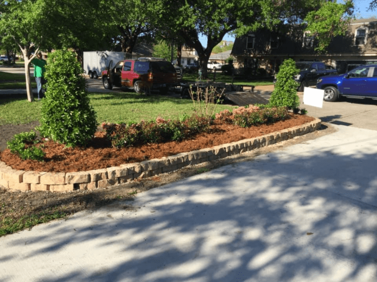 Beautifully crafted hardscaping project installed by Eric's Tidy Turf, LLC in the greater new orleans area