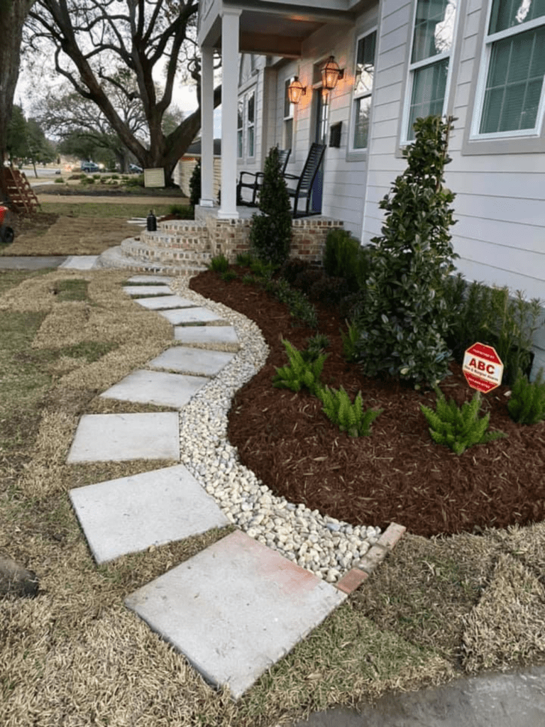 pavers crafted and installed by Eric's Tidy Turf, LLC in the greater new orleans area