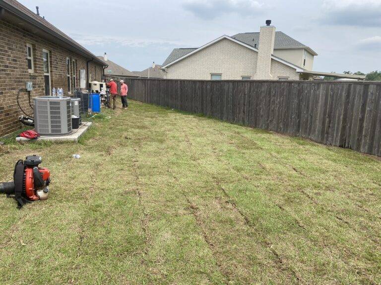 Sod grading and installation by Eric's Tidy Turf, LLC in the greater new orleans area