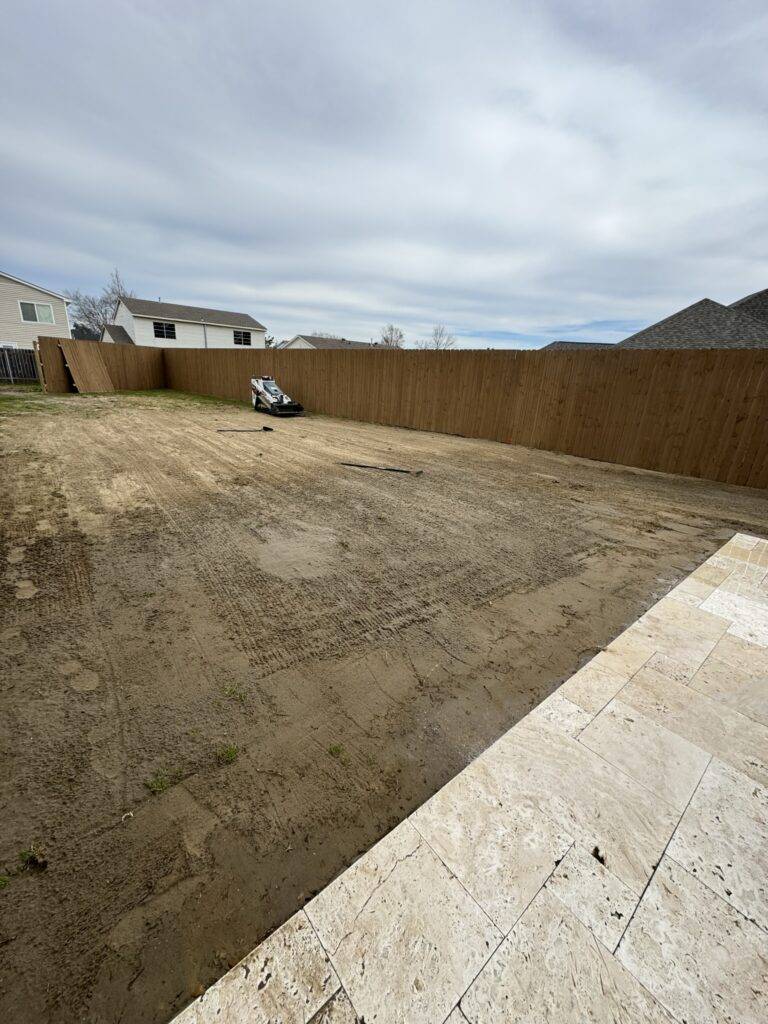 Sod grading and installation by Eric's Tidy Turf, LLC in the greater new orleans area