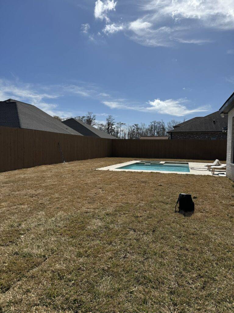 Sod grading and installation by Eric's Tidy Turf, LLC in the greater new orleans area