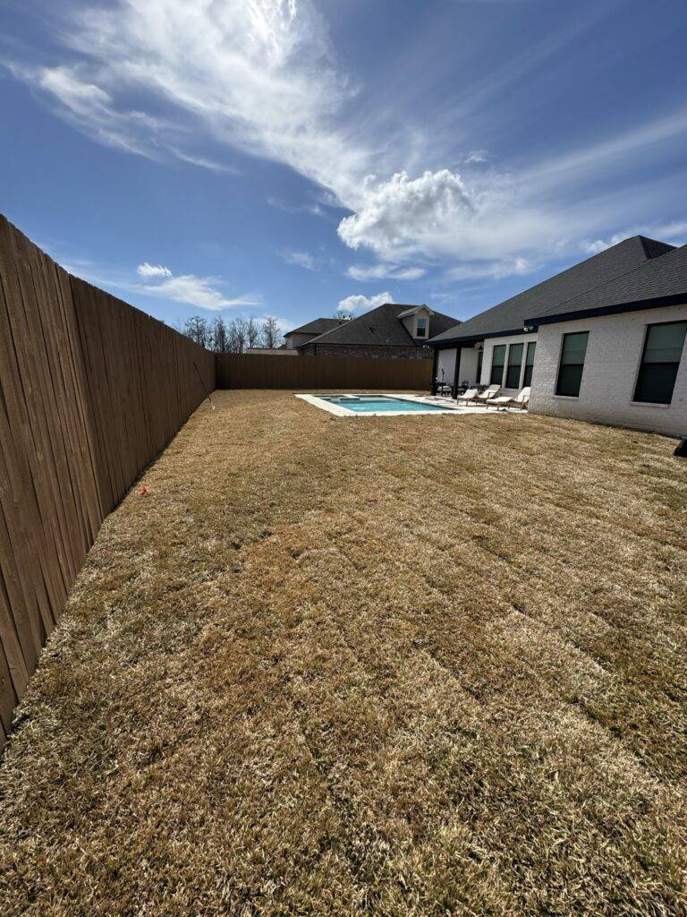 Sod grading and installation by Eric's Tidy Turf, LLC in the greater new orleans area