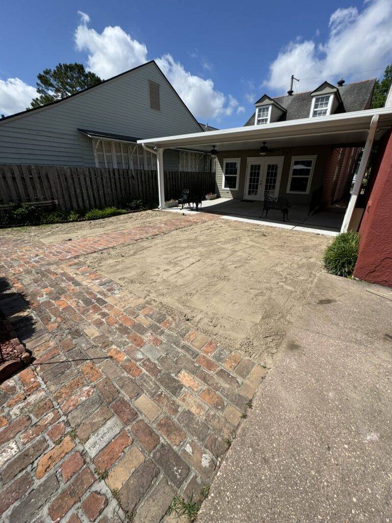 Sod grading and installation by Eric's Tidy Turf, LLC in the greater new orleans area