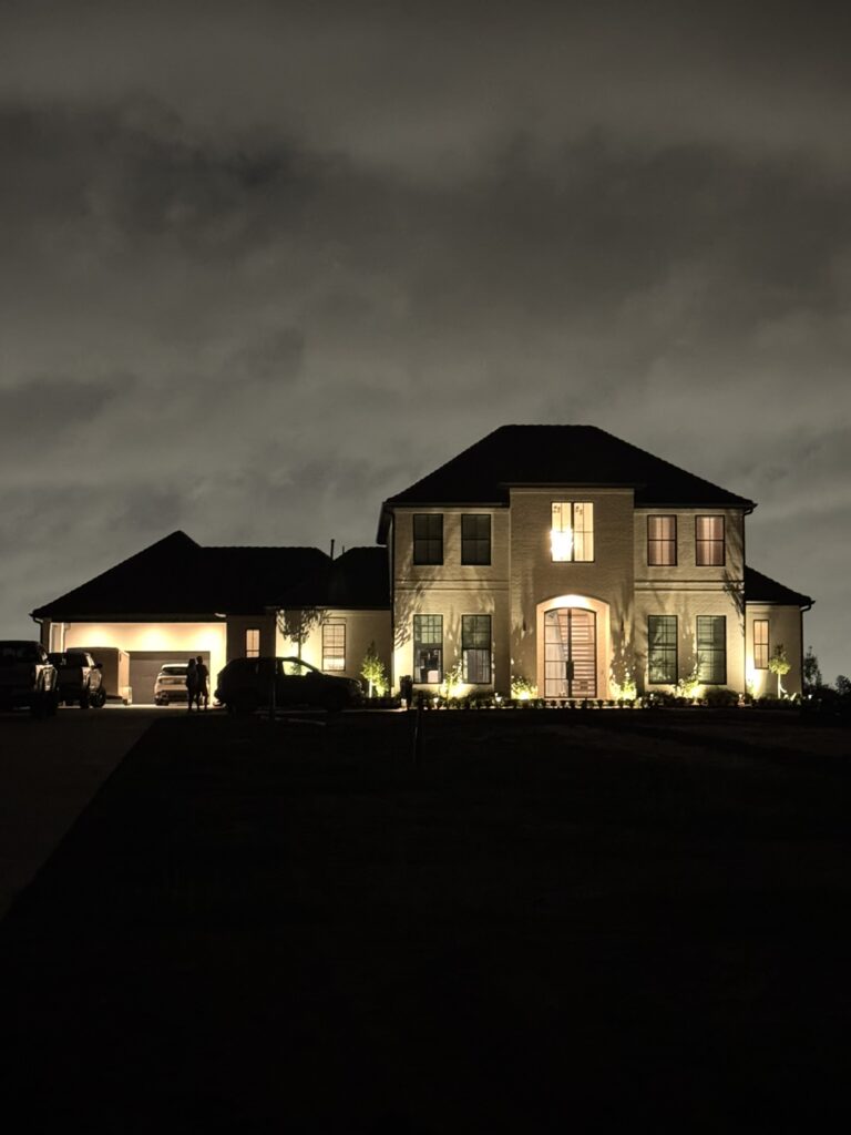 Beautify outdoor landscaping lighting crafted and installed by Eric's Tidy Turf, LLC in the greater new orleans area
